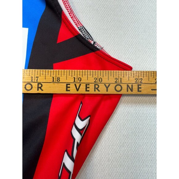 Biemme AMD Shimano Specialized Sleeveless Cycling Vest Mens Sports Blue Zip Up - Picture 7 of 11